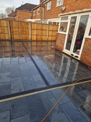 Brazilian black slate - brazilian,