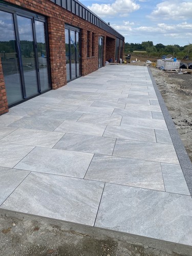 Onea grey porcelain paving - grey,