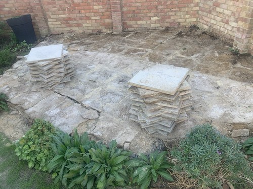 Paving slabs 450x450 textured - paving,