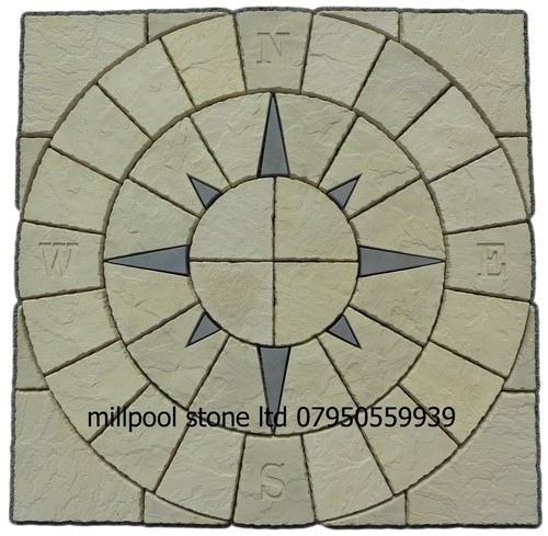 Nautical compass circle - 1.8m,