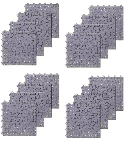 Pack grey garden deck - pack,