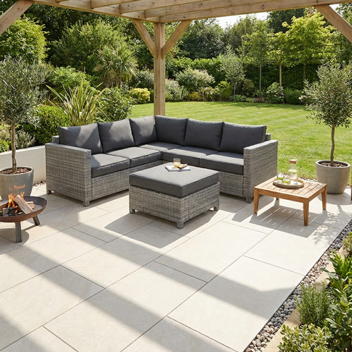 Quartz white porcelain paving - porcelain,