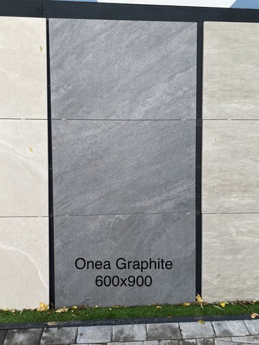Graphite porcelain paving
