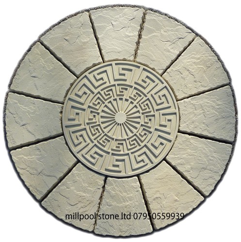 Buff greek keystone - buff,