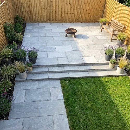 Kandla grey indian sandstone - grey,