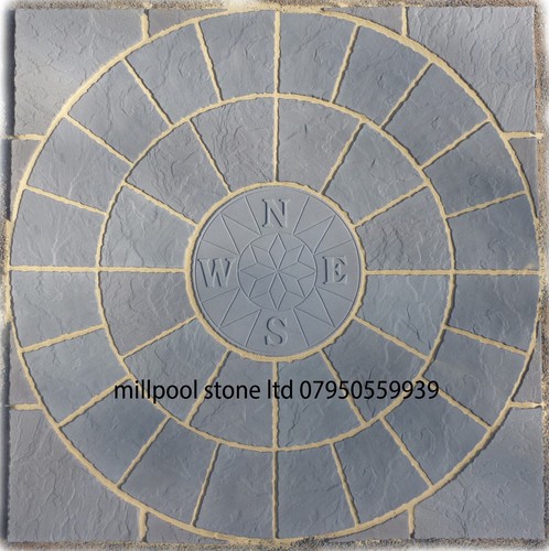 Charcoal compass rotunda - charcoal,
