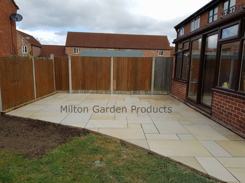 Smooth sandstone paving slabs - smooth,
