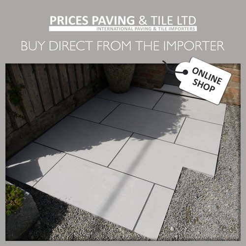 Porcelain patio paving - porcelain, slabs